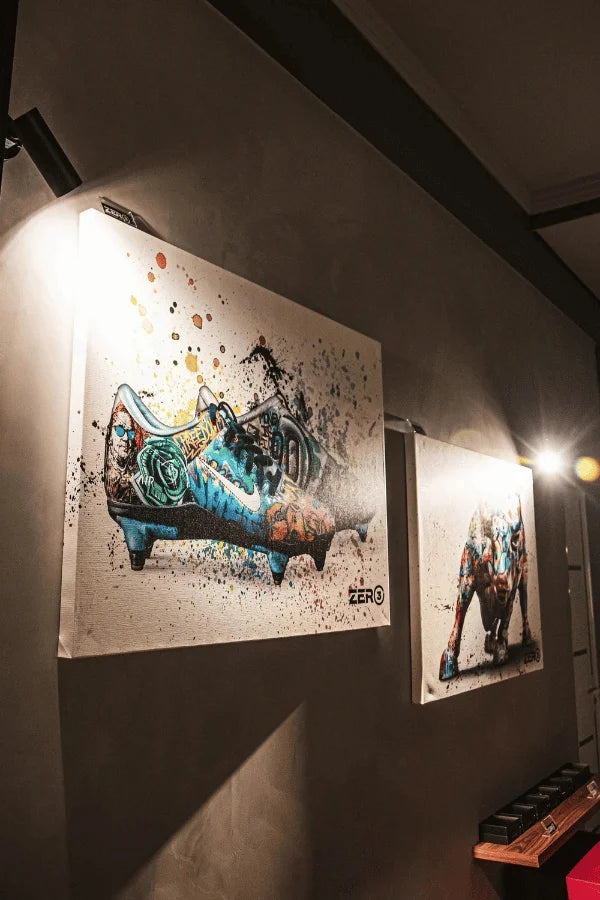 Quadro Decorativo Zero3 | Chuteiras Arte Urbana